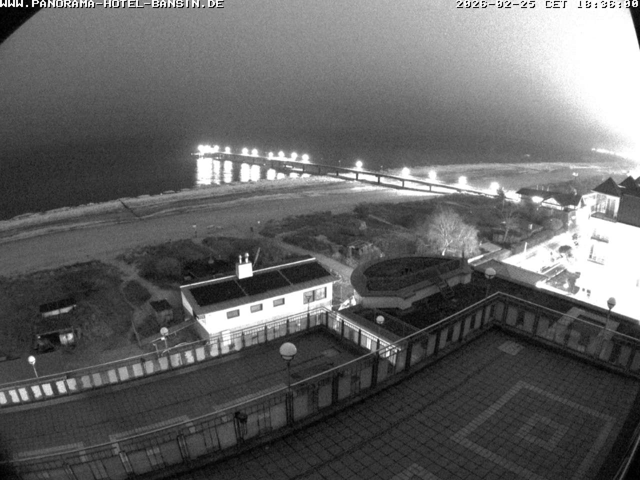 Archiv Foto Webcam Usedom: Ostseeblick an der Seebrücke Bansin