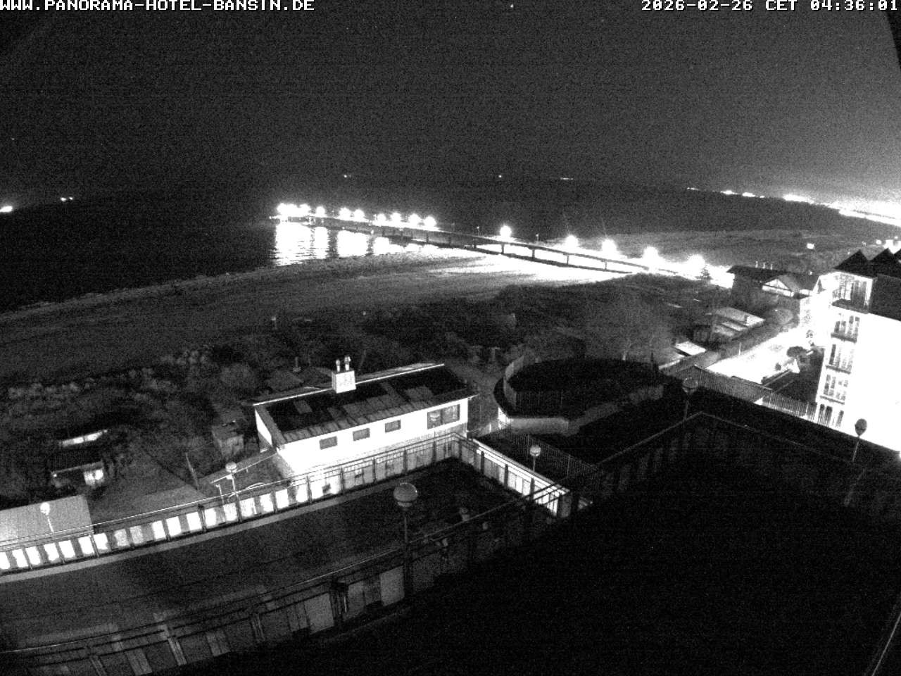 Archived image Webcam Pier Bansin at Baltic Sea - Island of Usedom