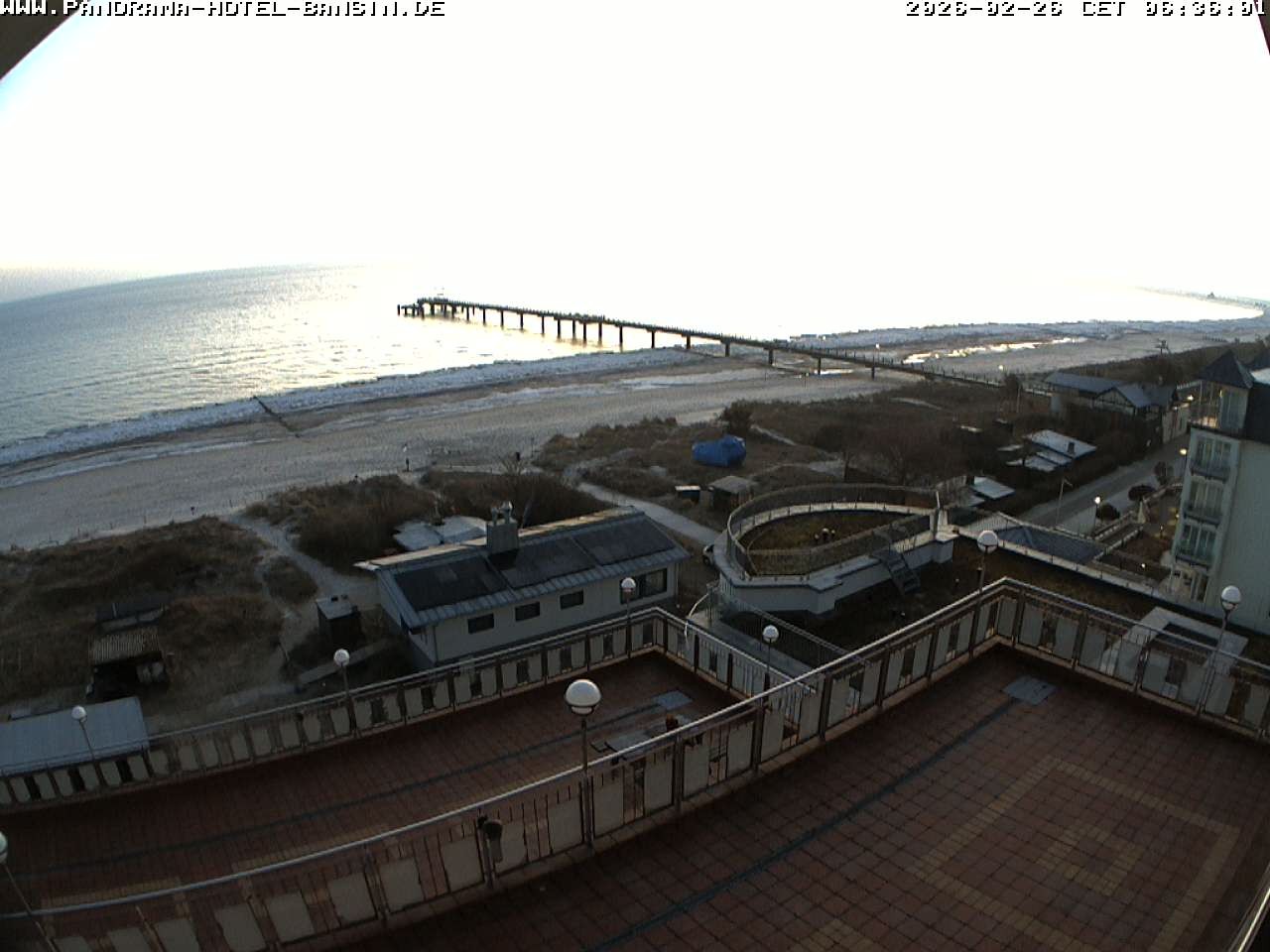 Archived image Webcam Pier Bansin at Baltic Sea - Island of Usedom