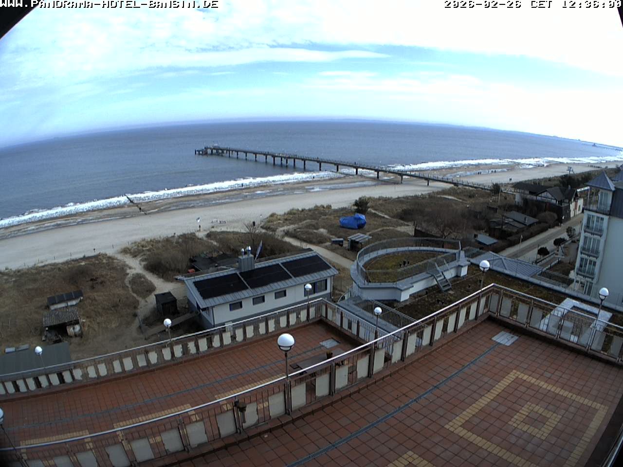 Archived image Webcam Pier Bansin at Baltic Sea - Island of Usedom
