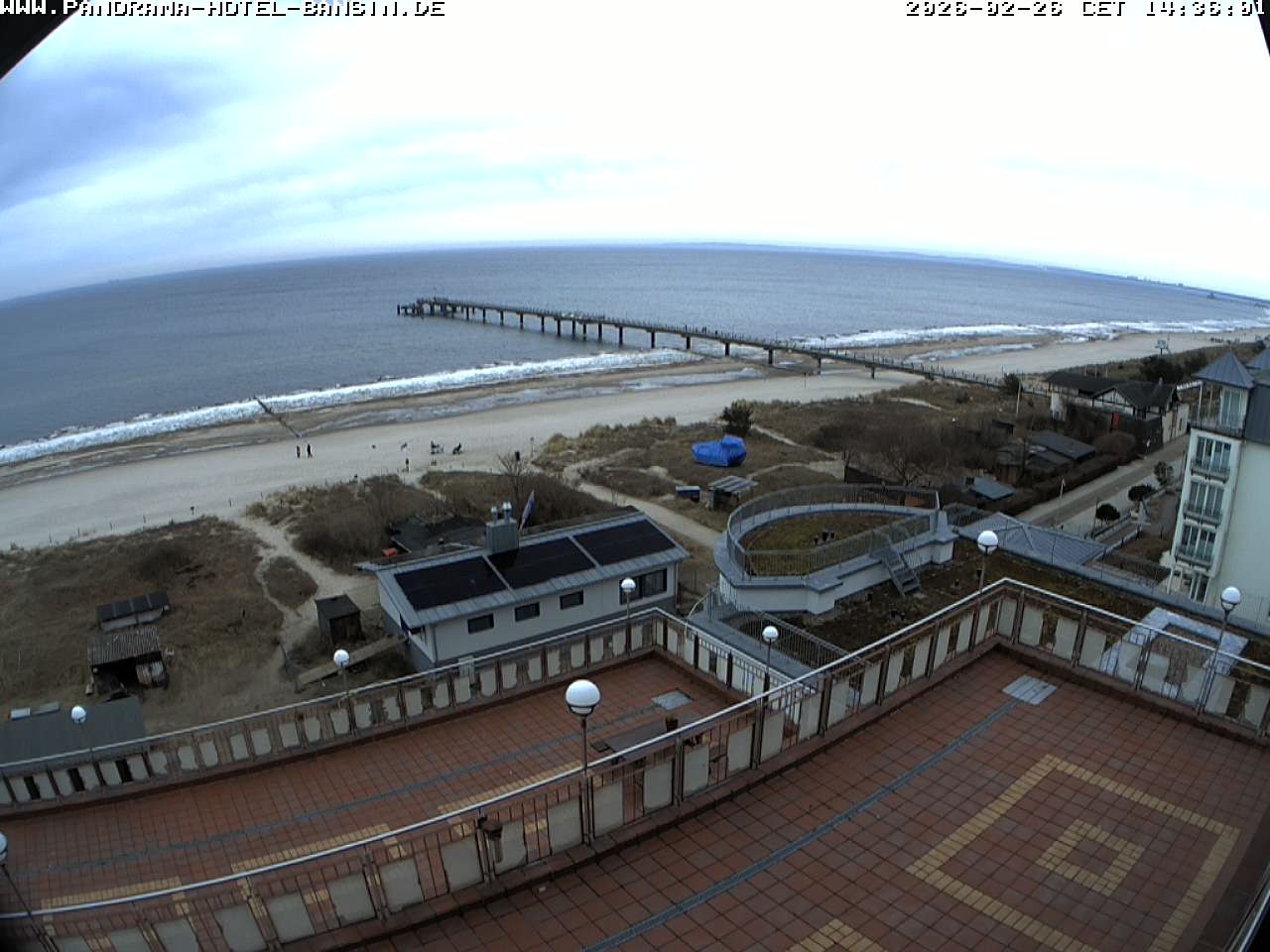 Archived image Webcam Pier Bansin at Baltic Sea - Island of Usedom