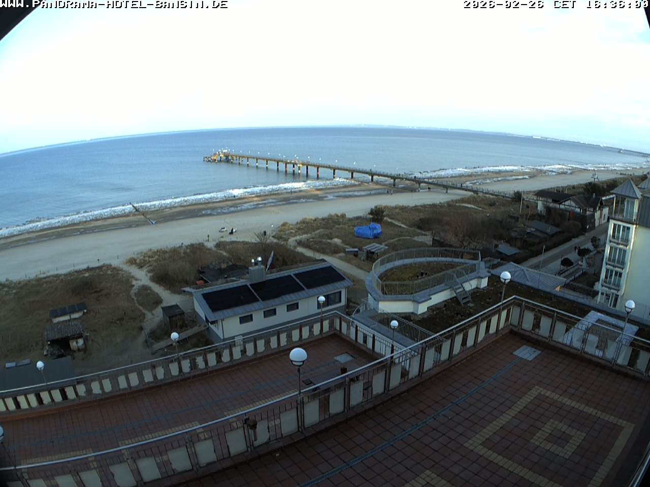 Archived image Webcam Pier Bansin at Baltic Sea - Island of Usedom