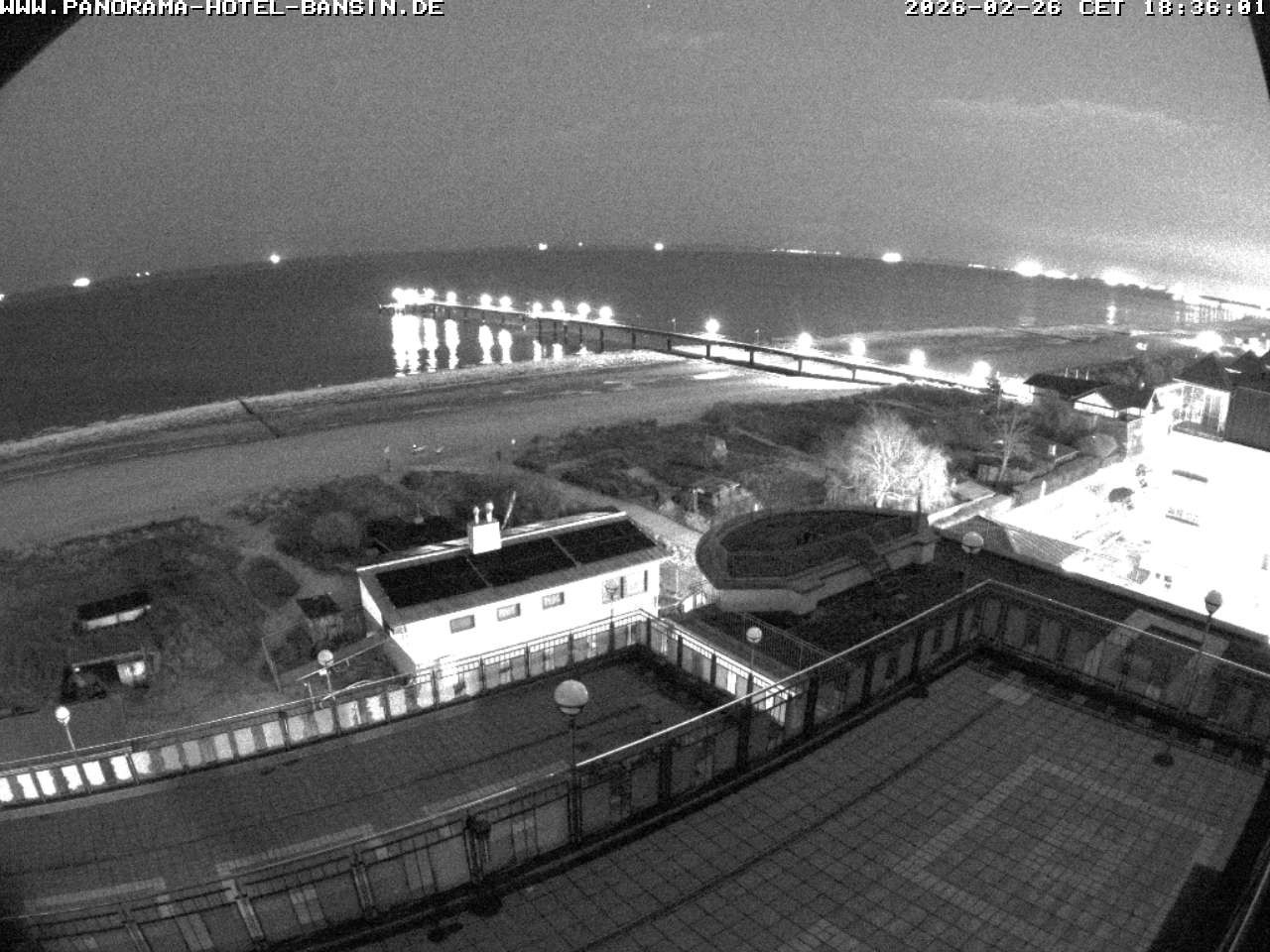 Archived image Webcam Pier Bansin at Baltic Sea - Island of Usedom
