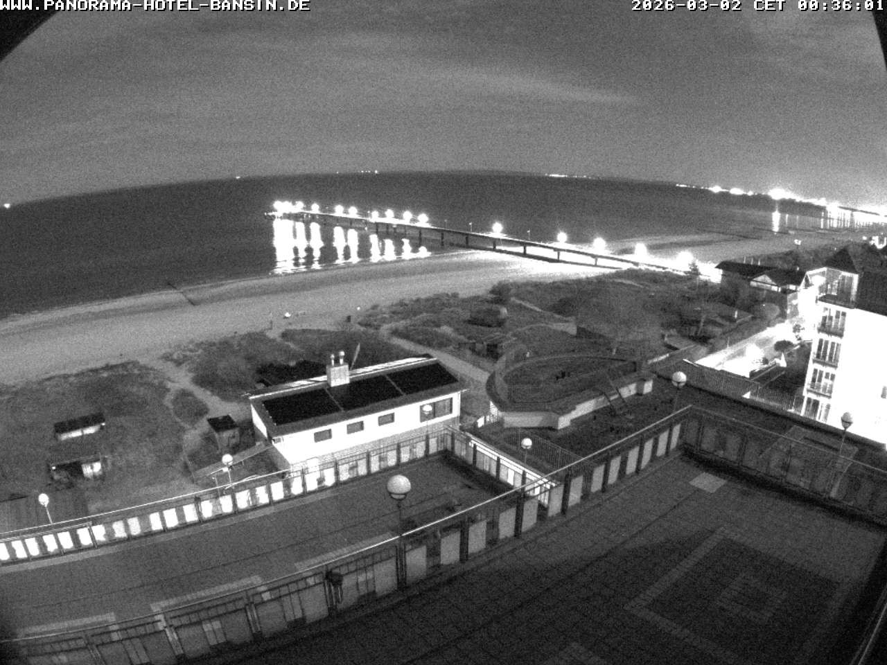 Archiv Foto Webcam Usedom: Ostseeblick an der Seebrücke Bansin