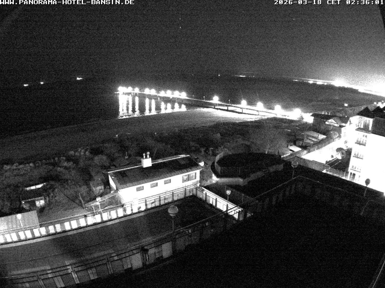 Archiv Foto Webcam Usedom: Ostseeblick an der Seebrücke Bansin