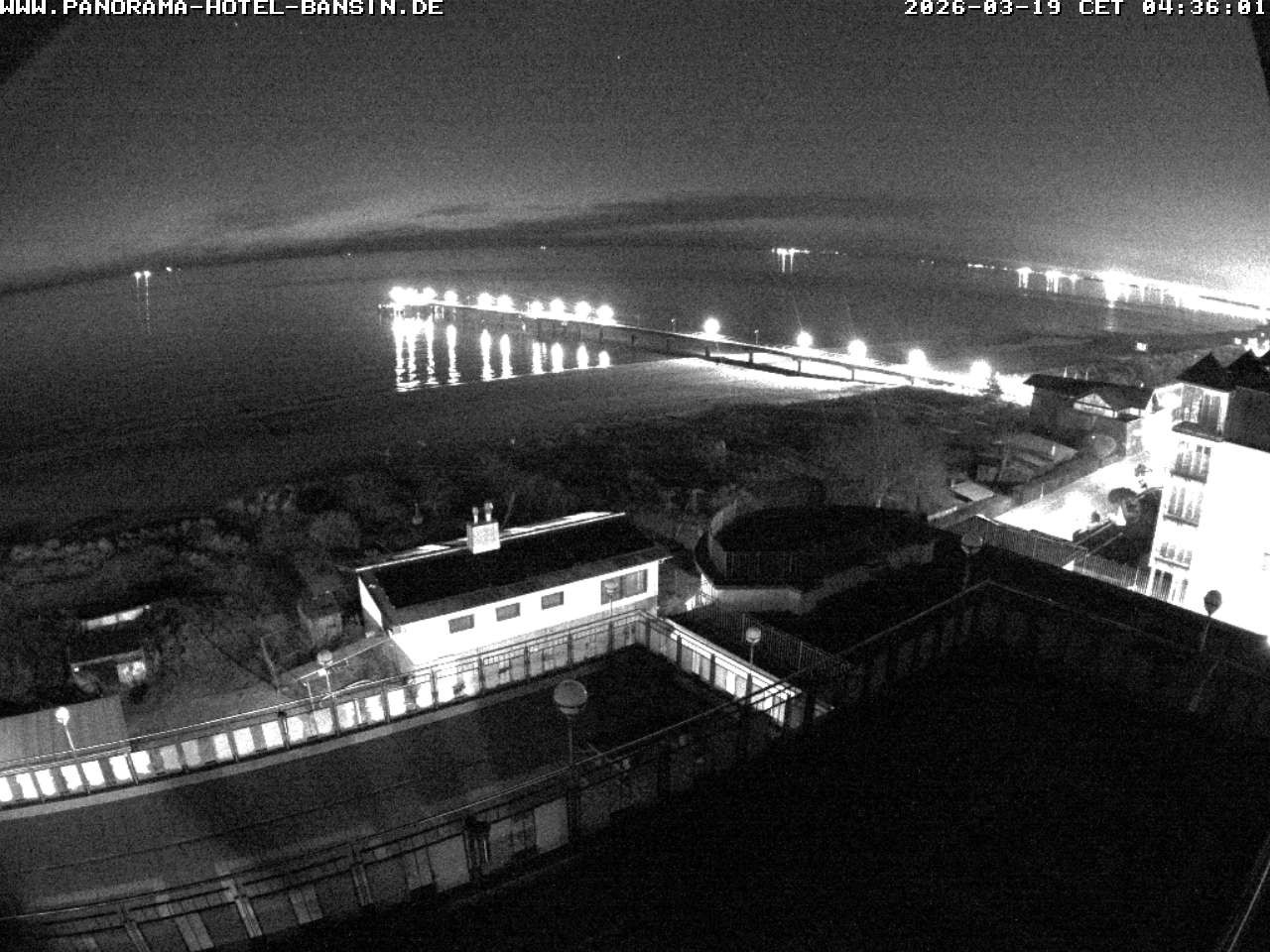 Archiv Foto Webcam Usedom: Ostseeblick an der Seebrücke Bansin