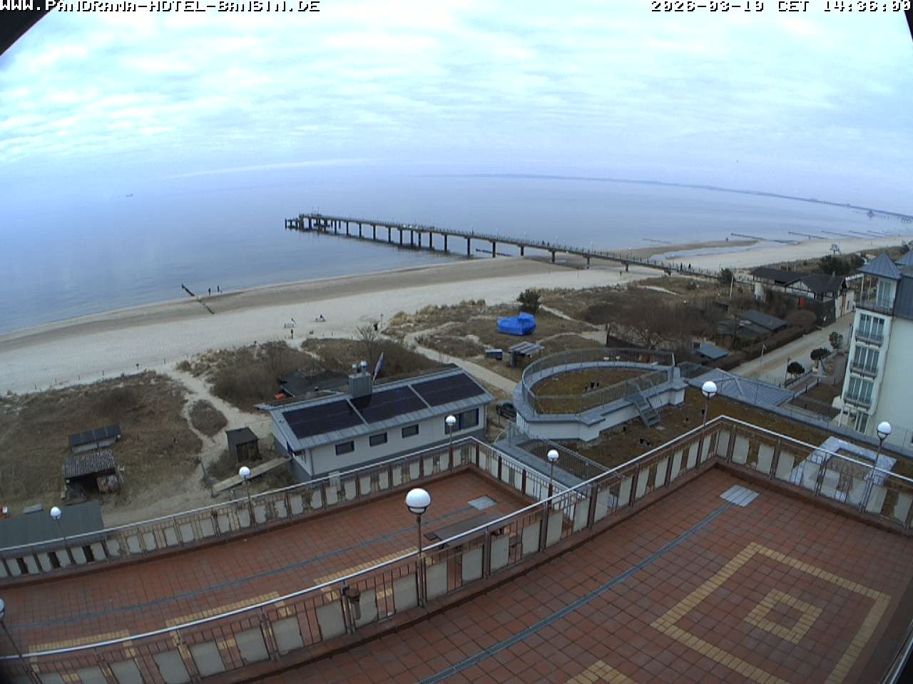 Archiv Foto Webcam Usedom: Ostseeblick an der Seebrücke Bansin