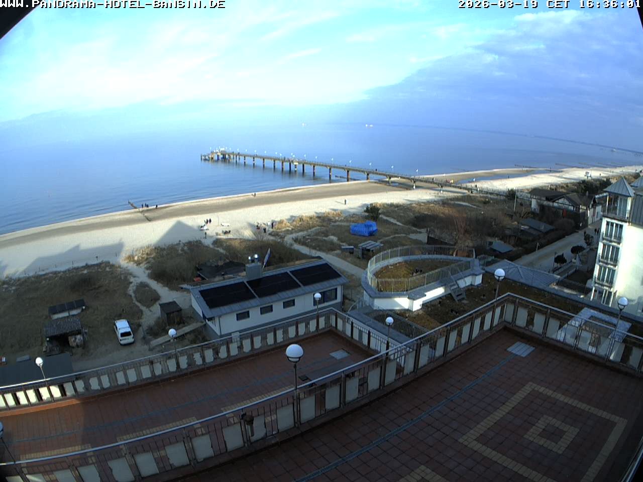 Archiv Foto Webcam Usedom: Ostseeblick an der Seebrücke Bansin