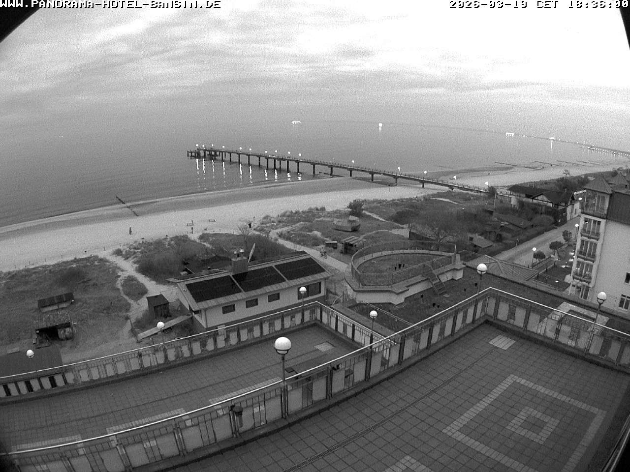 Archiv Foto Webcam Usedom: Ostseeblick an der Seebrücke Bansin