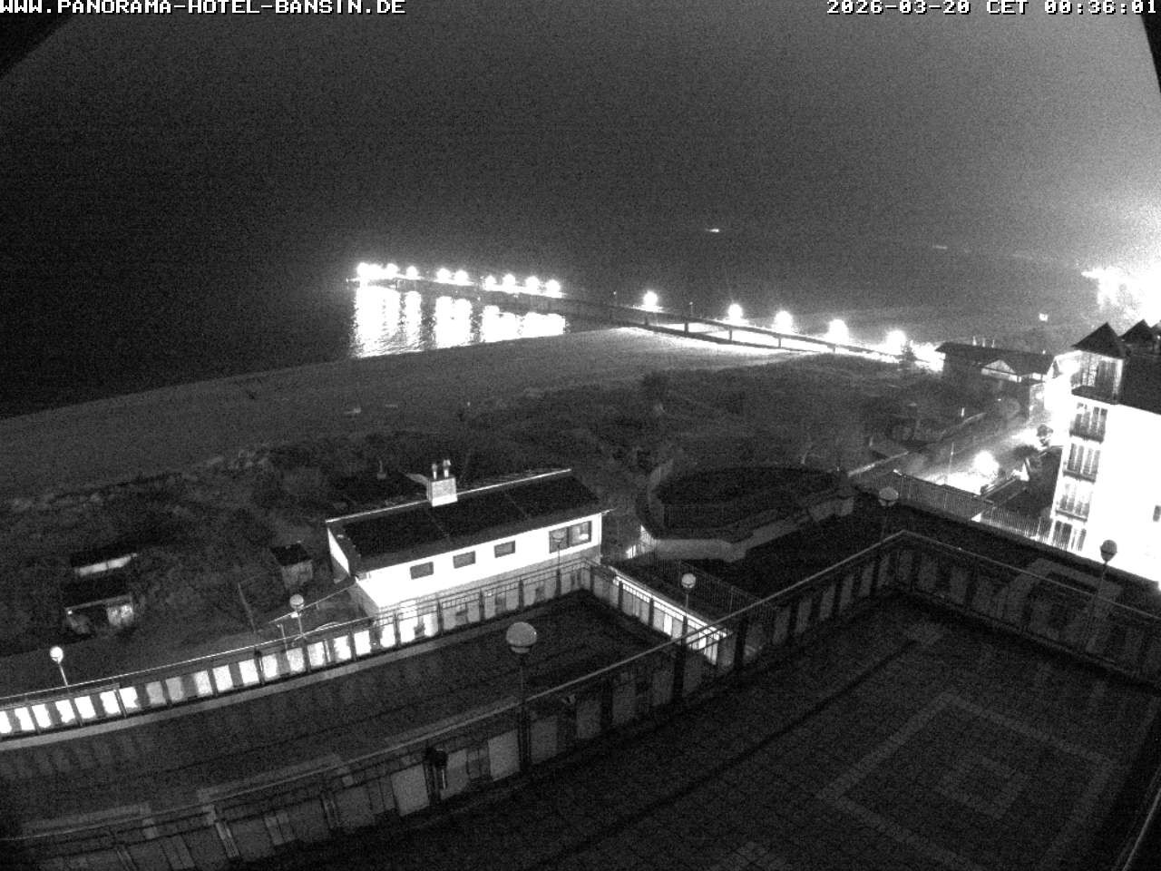 Archiv Foto Webcam Usedom: Ostseeblick an der Seebrücke Bansin