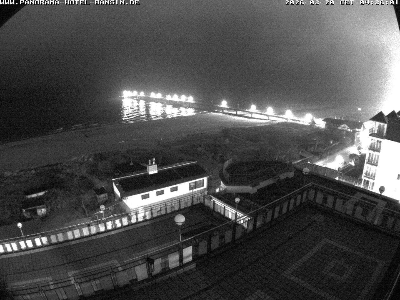 Archiv Foto Webcam Usedom: Ostseeblick an der Seebrücke Bansin