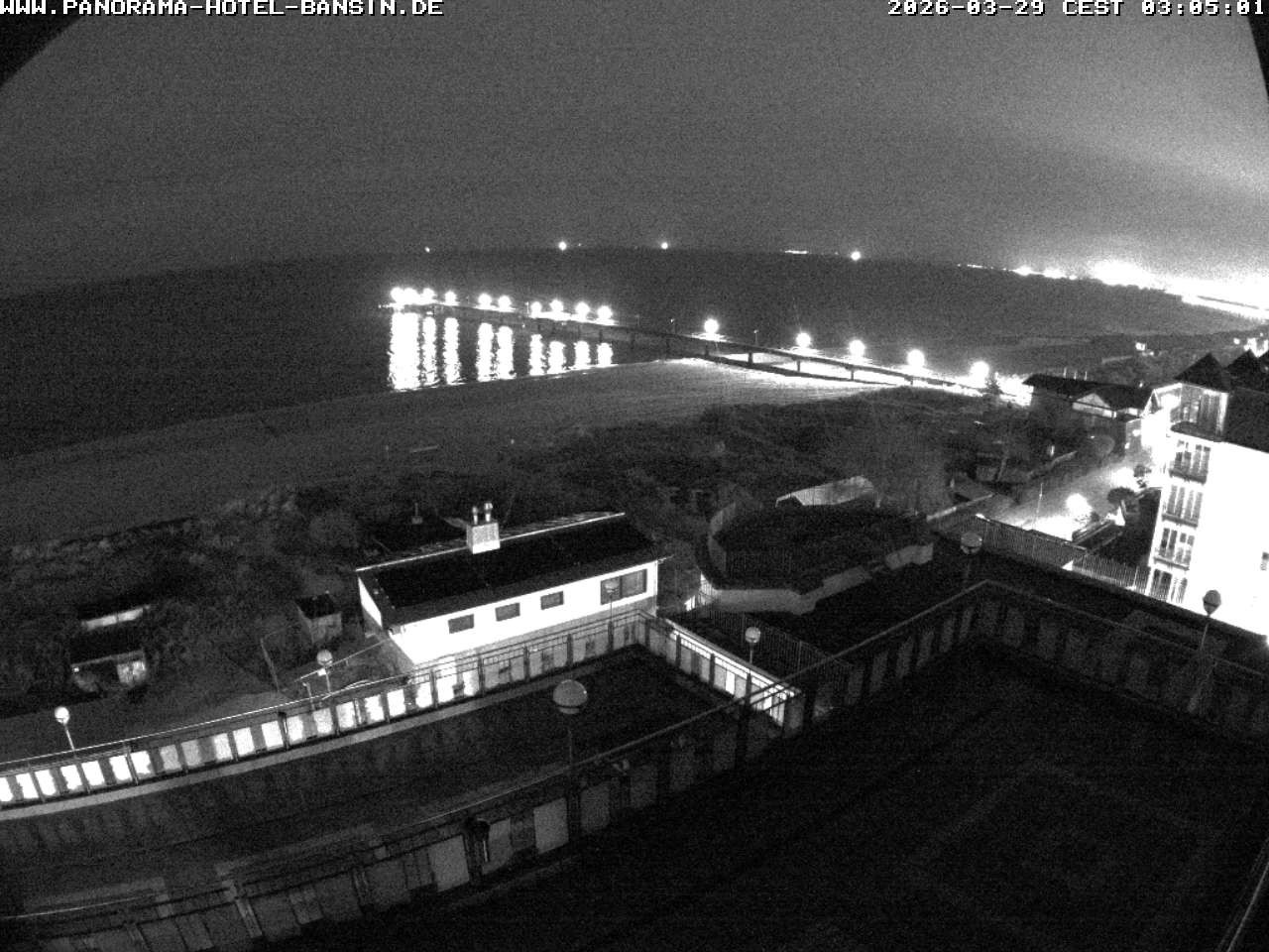 Archiv Foto Webcam Usedom: Ostseeblick an der Seebrücke Bansin