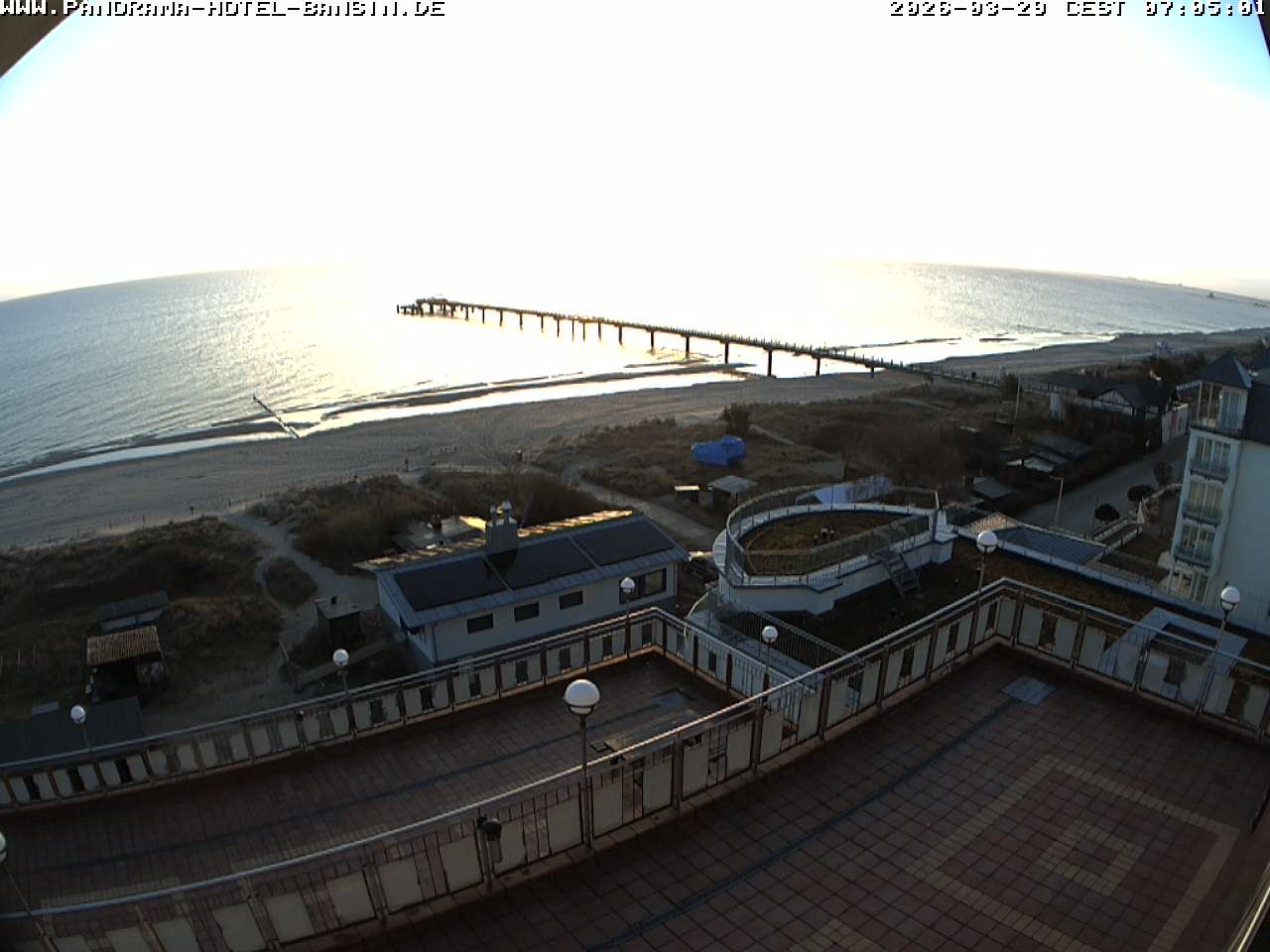Archiv Foto Webcam Usedom: Ostseeblick an der Seebrücke Bansin