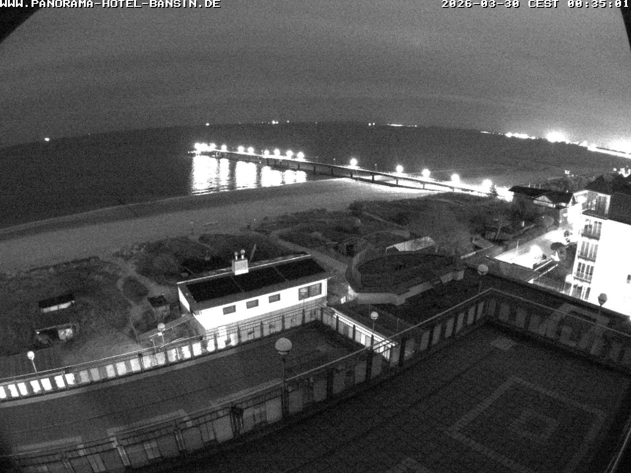 Archiv Foto Webcam Usedom: Ostseeblick an der Seebrücke Bansin