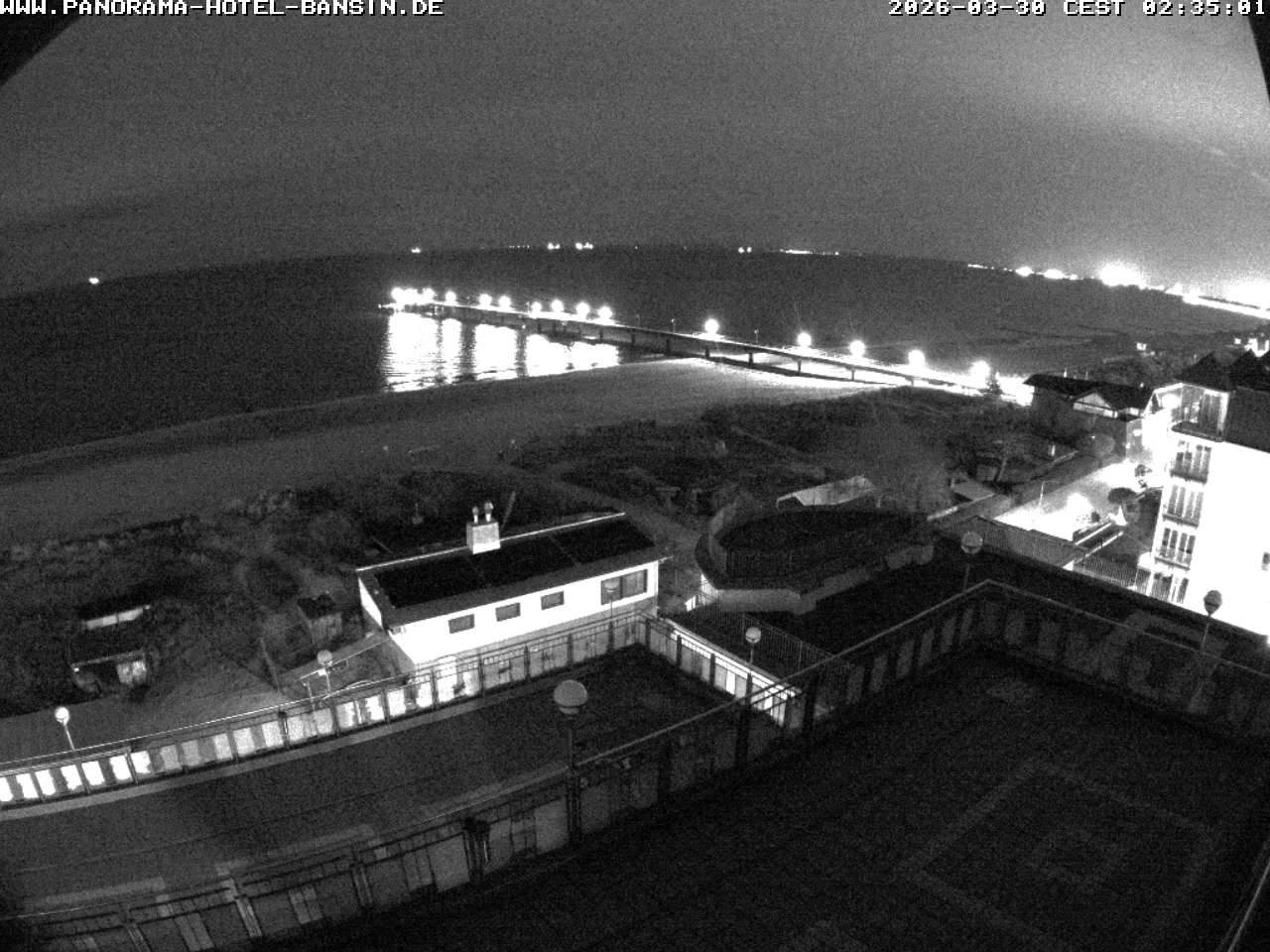 Archiv Foto Webcam Usedom: Ostseeblick an der Seebrücke Bansin