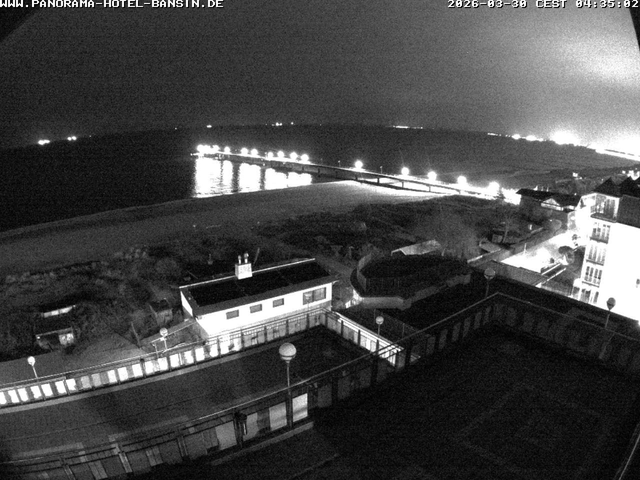Archiv Foto Webcam Usedom: Ostseeblick an der Seebrücke Bansin