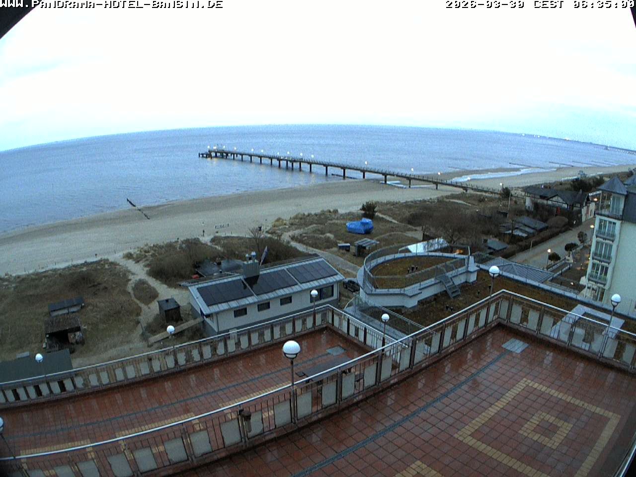 Archiv Foto Webcam Usedom: Ostseeblick an der Seebrücke Bansin