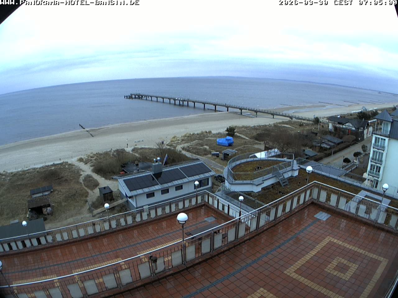 Archiv Foto Webcam Usedom: Ostseeblick an der Seebrücke Bansin