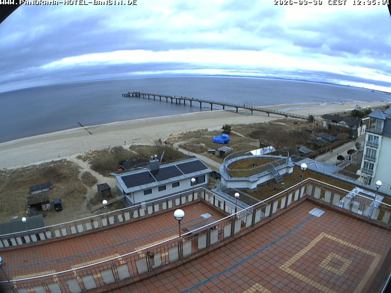 Archiv Foto Webcam Usedom: Ostseeblick an der Seebrücke Bansin