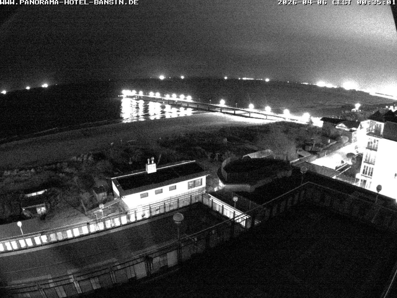 Archived image Webcam Pier Bansin at Baltic Sea - Island of Usedom