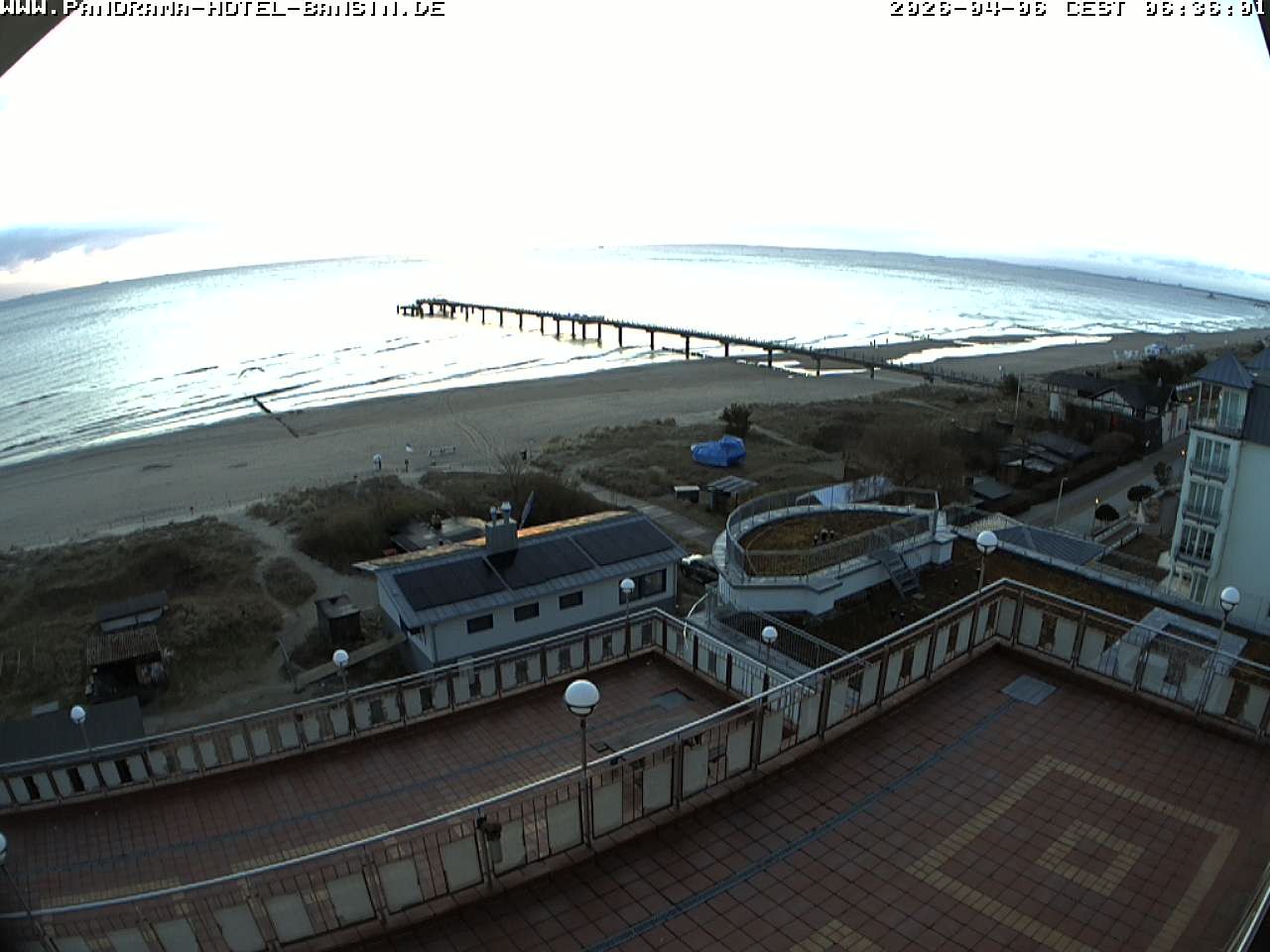 Archived image Webcam Pier Bansin at Baltic Sea - Island of Usedom