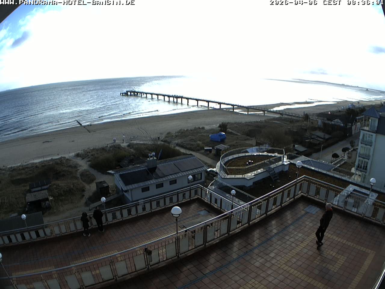 Archived image Webcam Pier Bansin at Baltic Sea - Island of Usedom