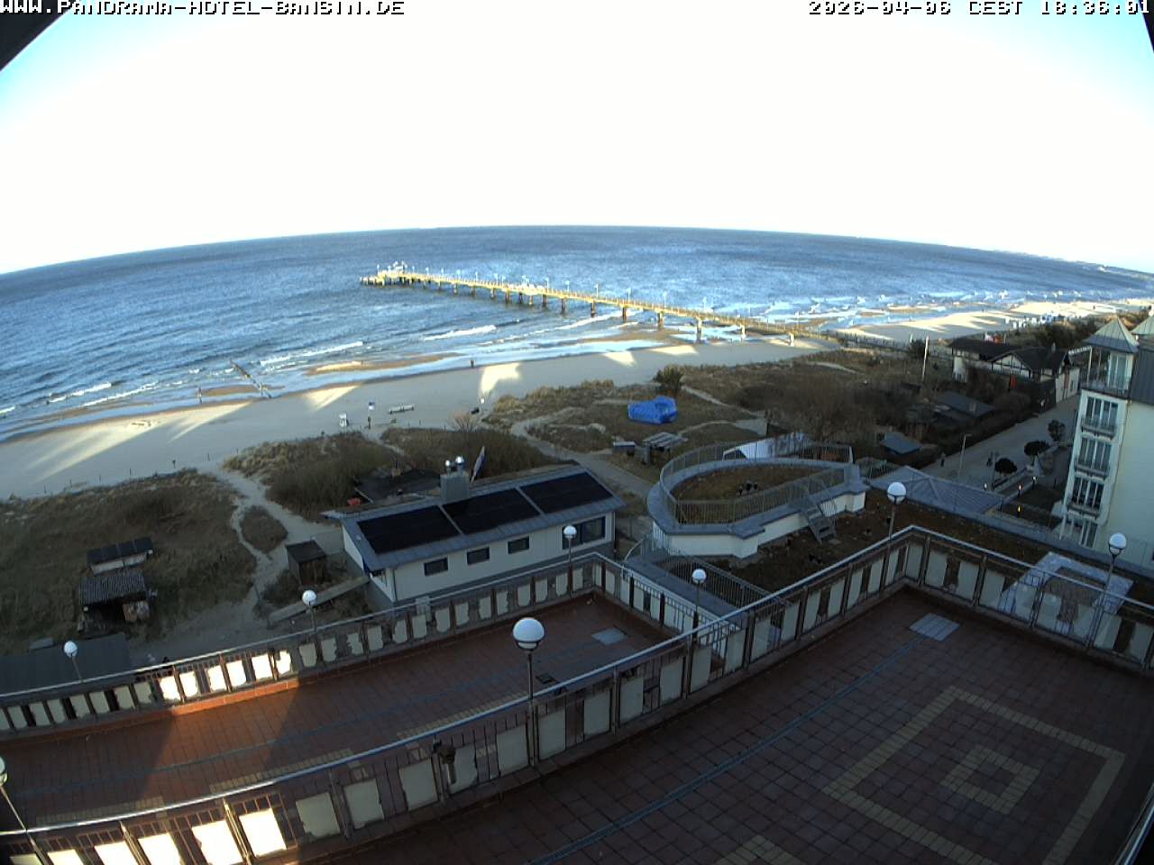 Archiv Foto Webcam Usedom: Ostseeblick an der Seebrücke Bansin