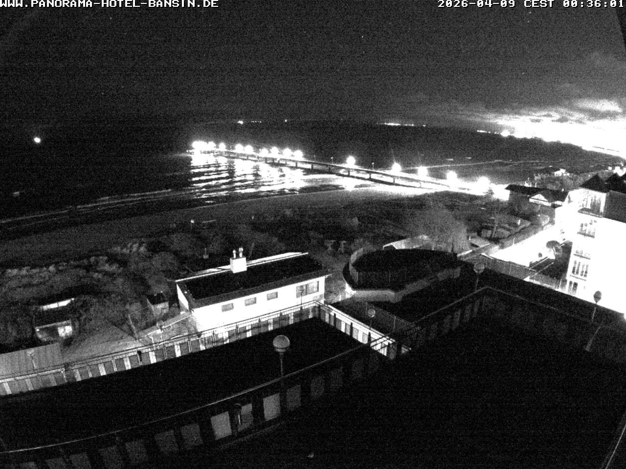 Archived image Webcam Pier Bansin at Baltic Sea - Island of Usedom