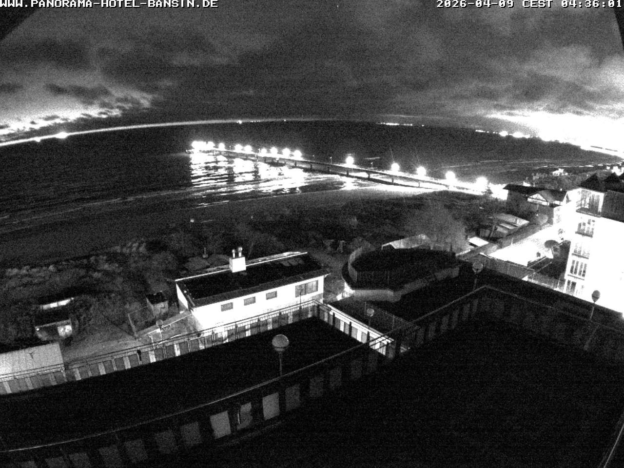 Archived image Webcam Pier Bansin at Baltic Sea - Island of Usedom