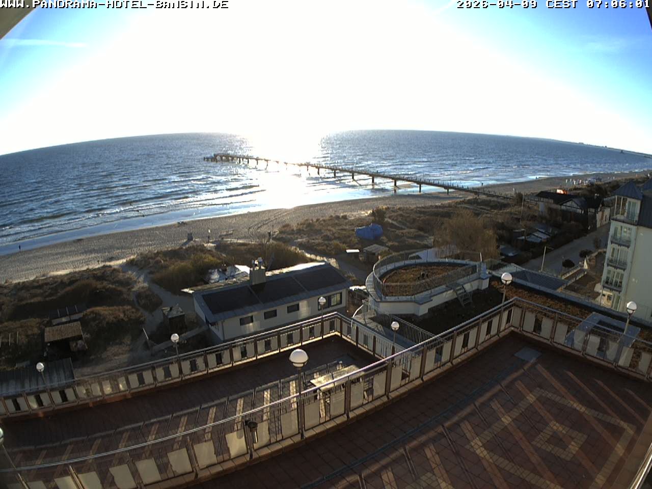 Archived image Webcam Pier Bansin at Baltic Sea - Island of Usedom