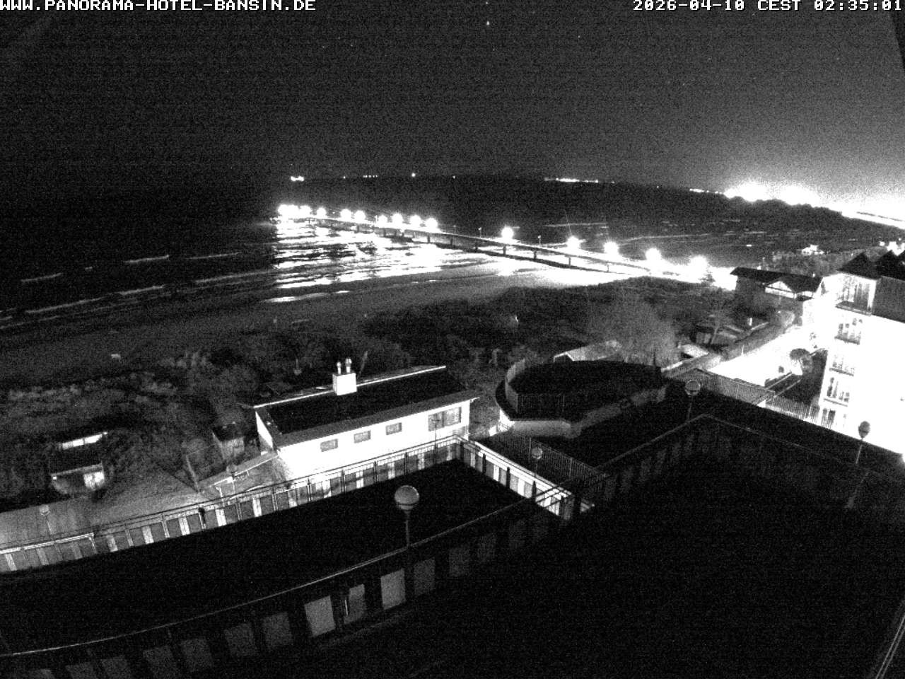Archiv Foto Webcam Usedom: Ostseeblick an der Seebrücke Bansin