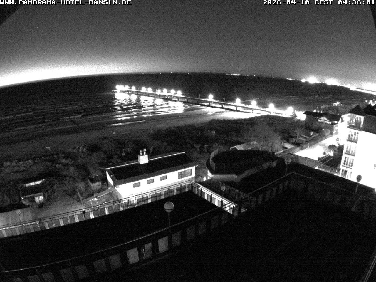 Archiv Foto Webcam Usedom: Ostseeblick an der Seebrücke Bansin