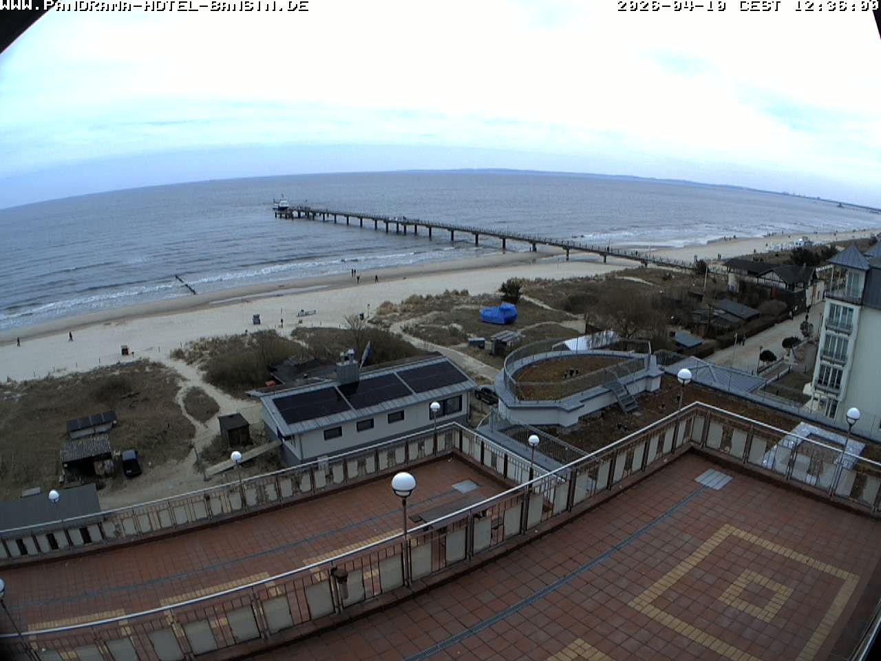 Archiv Foto Webcam Usedom: Ostseeblick an der Seebrücke Bansin