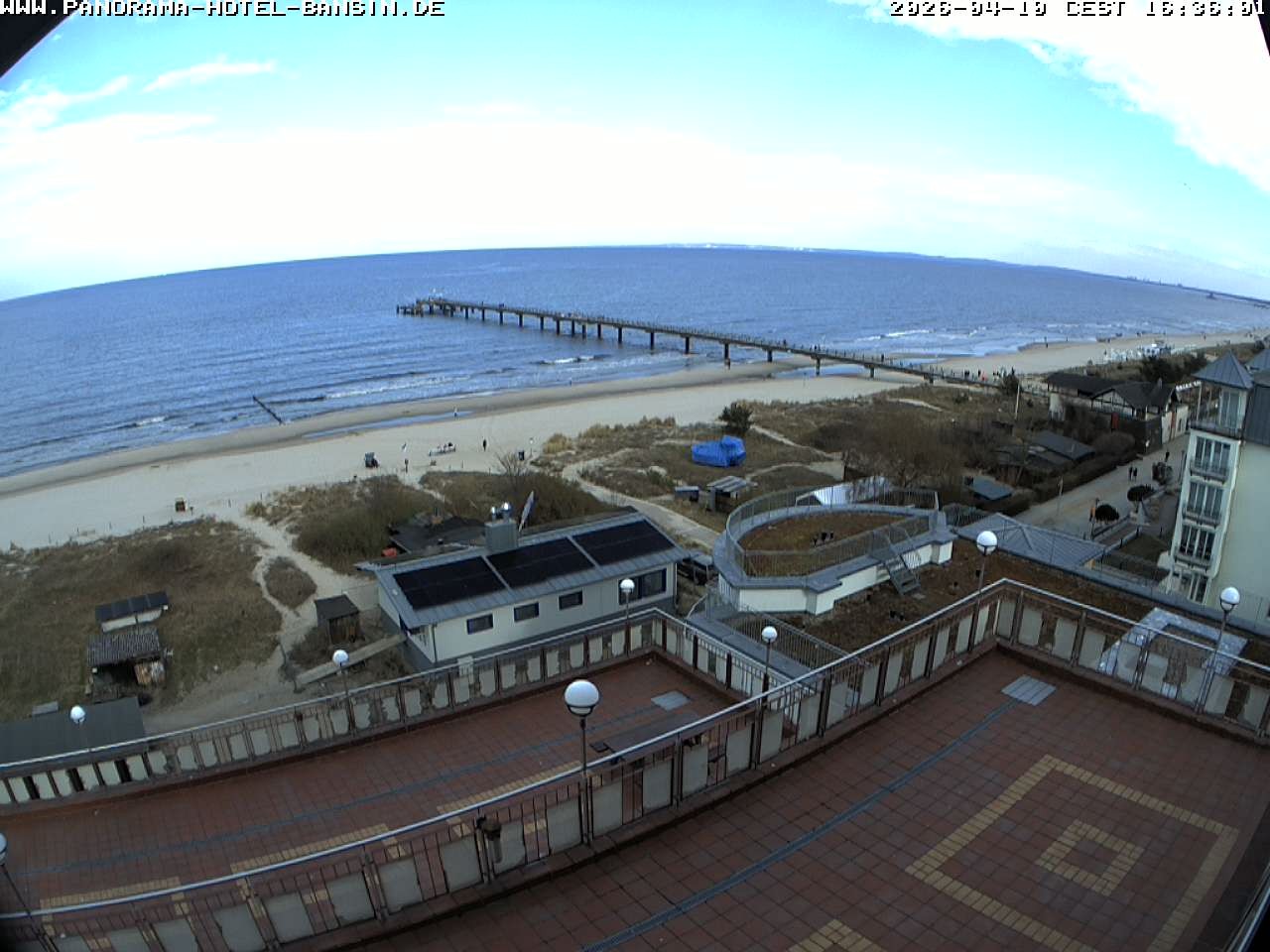 Archiv Foto Webcam Usedom: Ostseeblick an der Seebrücke Bansin