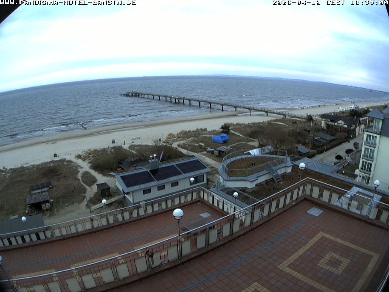 Archiv Foto Webcam Usedom: Ostseeblick an der Seebrücke Bansin