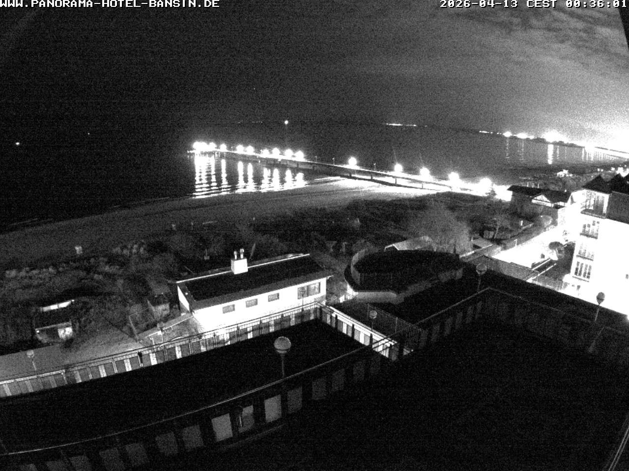 Archived image Webcam Pier Bansin at Baltic Sea - Island of Usedom