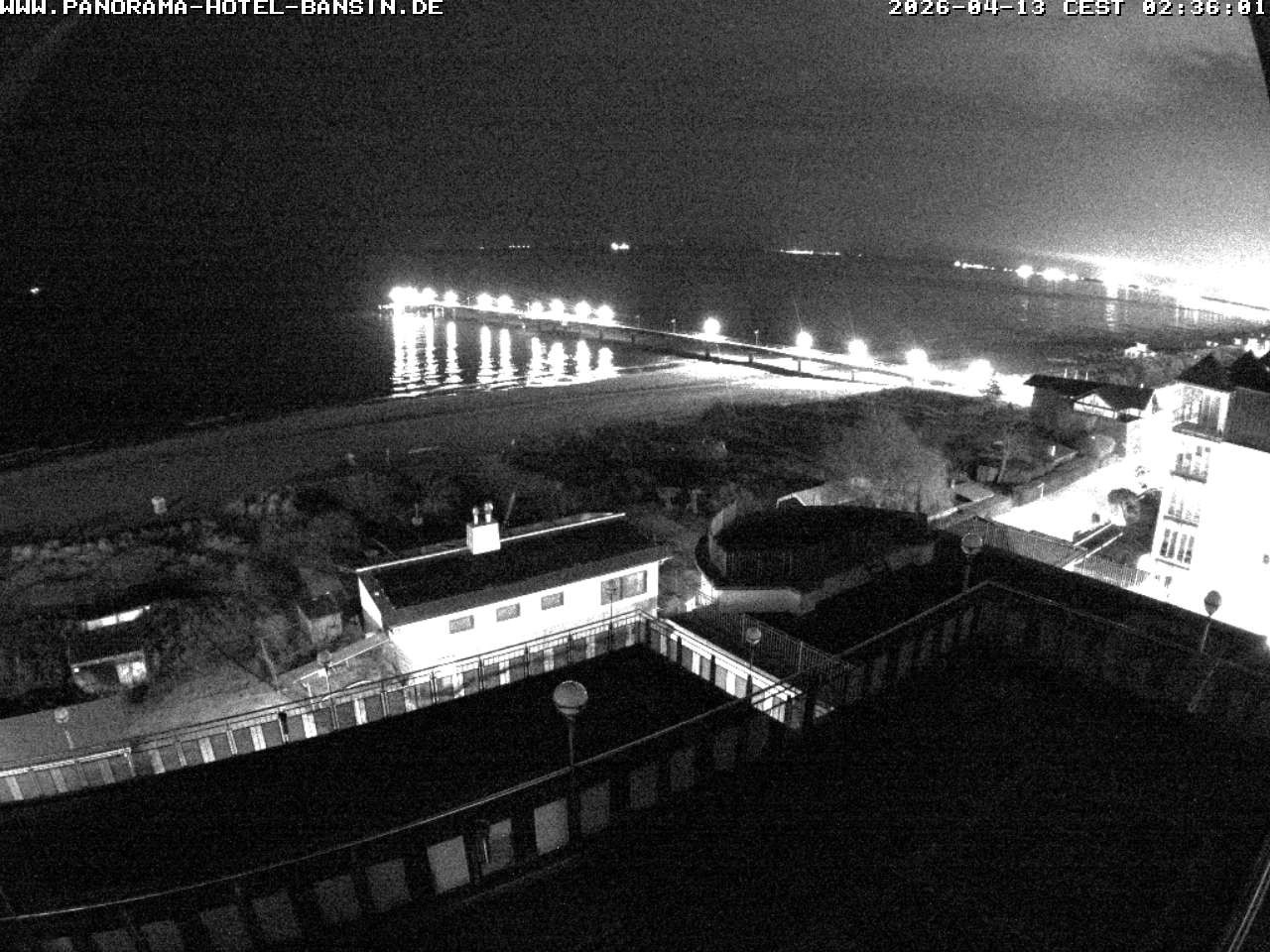 Archiv Foto Webcam Usedom: Ostseeblick an der Seebrücke Bansin