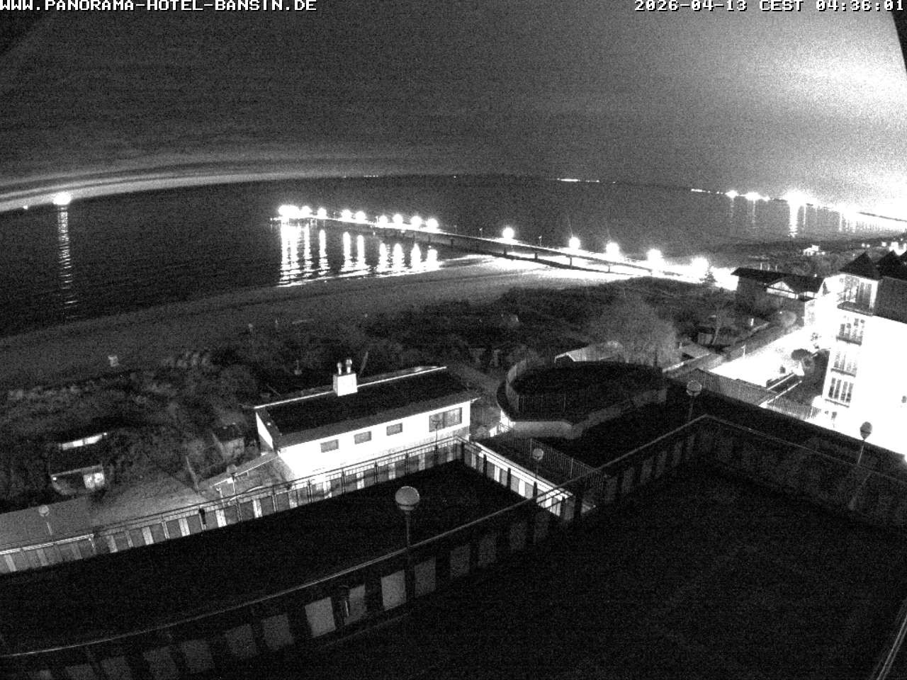 Archived image Webcam Pier Bansin at Baltic Sea - Island of Usedom