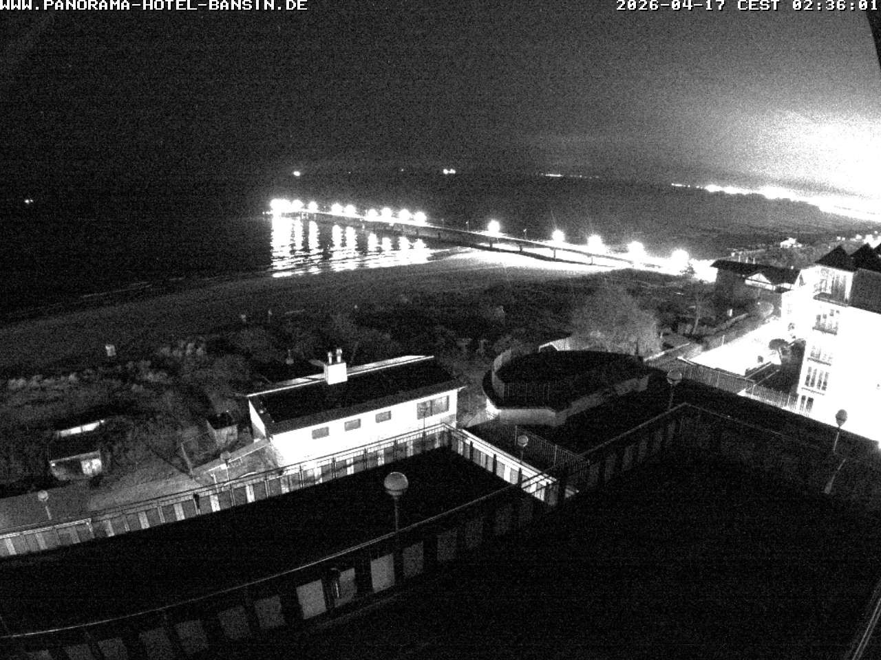 Archived image Webcam Pier Bansin at Baltic Sea - Island of Usedom