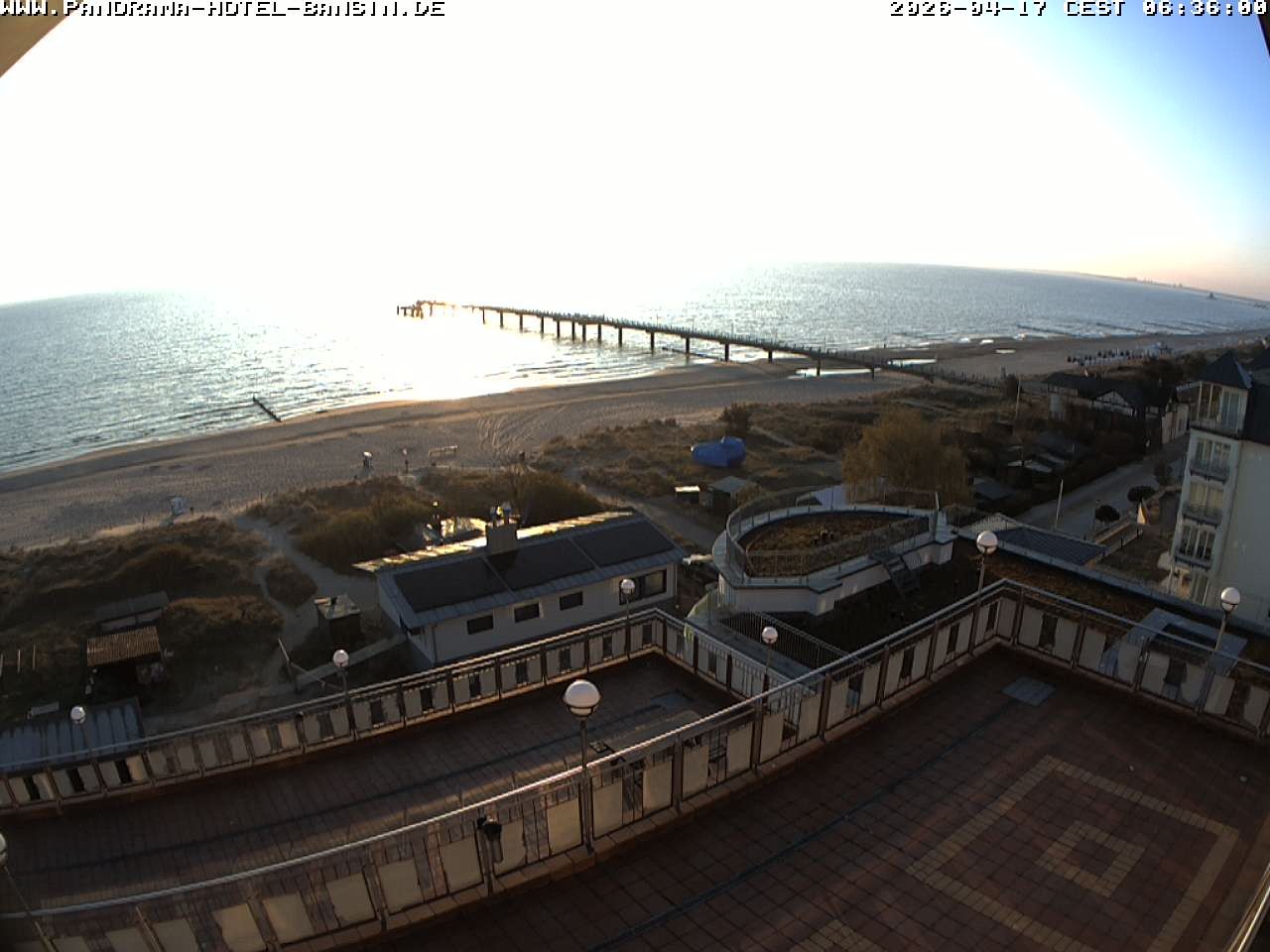 Archived image Webcam Pier Bansin at Baltic Sea - Island of Usedom