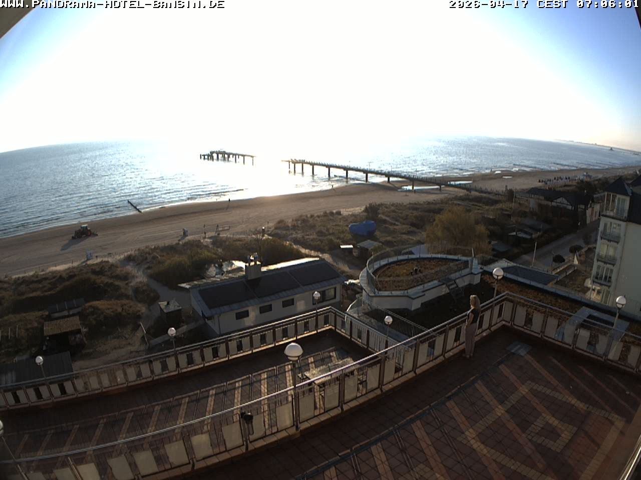 Archived image Webcam Pier Bansin at Baltic Sea - Island of Usedom