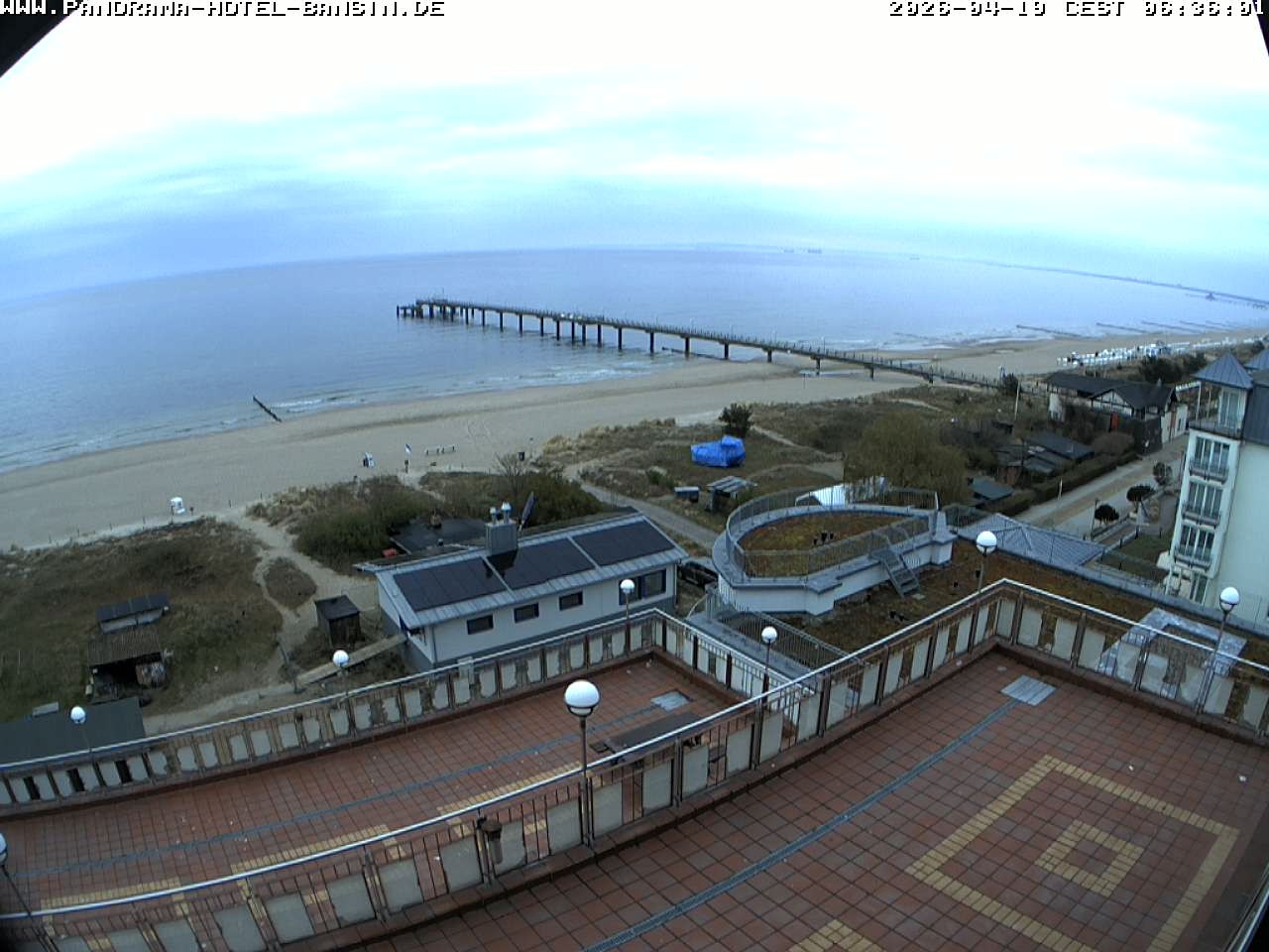 Archiv Foto Webcam Usedom: Ostseeblick an der Seebrücke Bansin