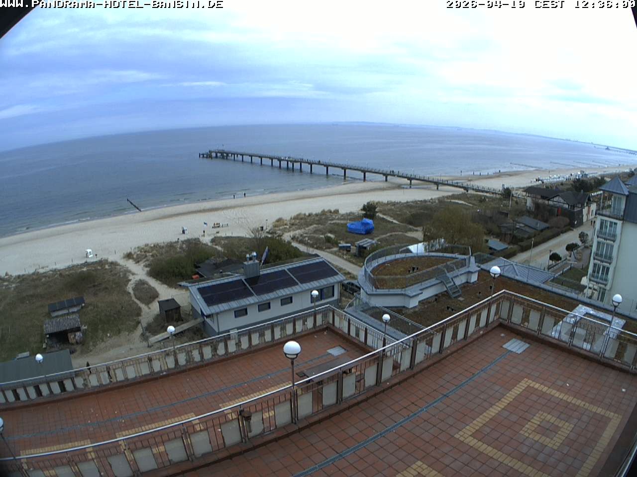 Archiv Foto Webcam Usedom: Ostseeblick an der Seebrücke Bansin