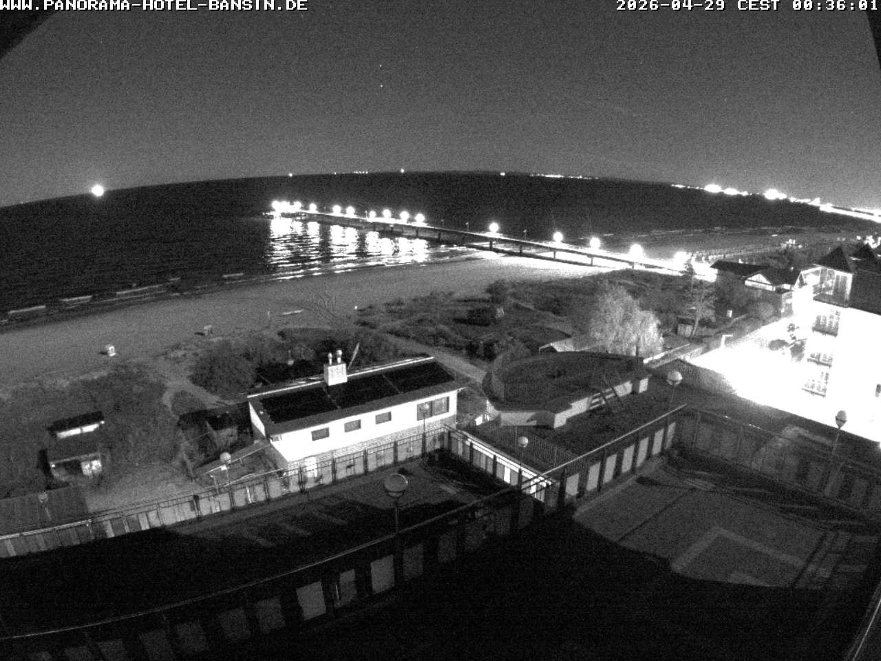 Archiv Foto Webcam Usedom: Ostseeblick an der Seebrücke Bansin