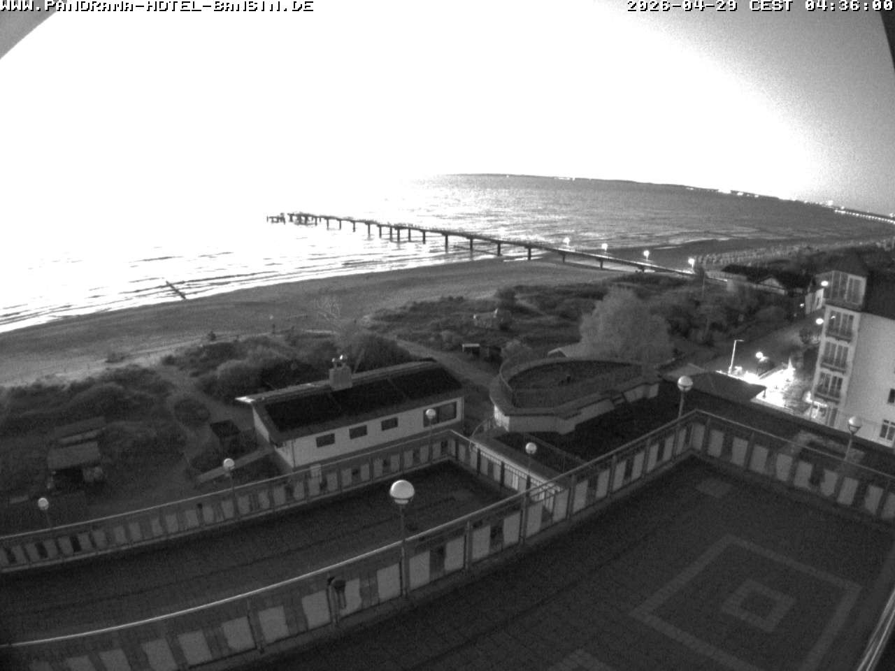 Archiv Foto Webcam Usedom: Ostseeblick an der Seebrücke Bansin