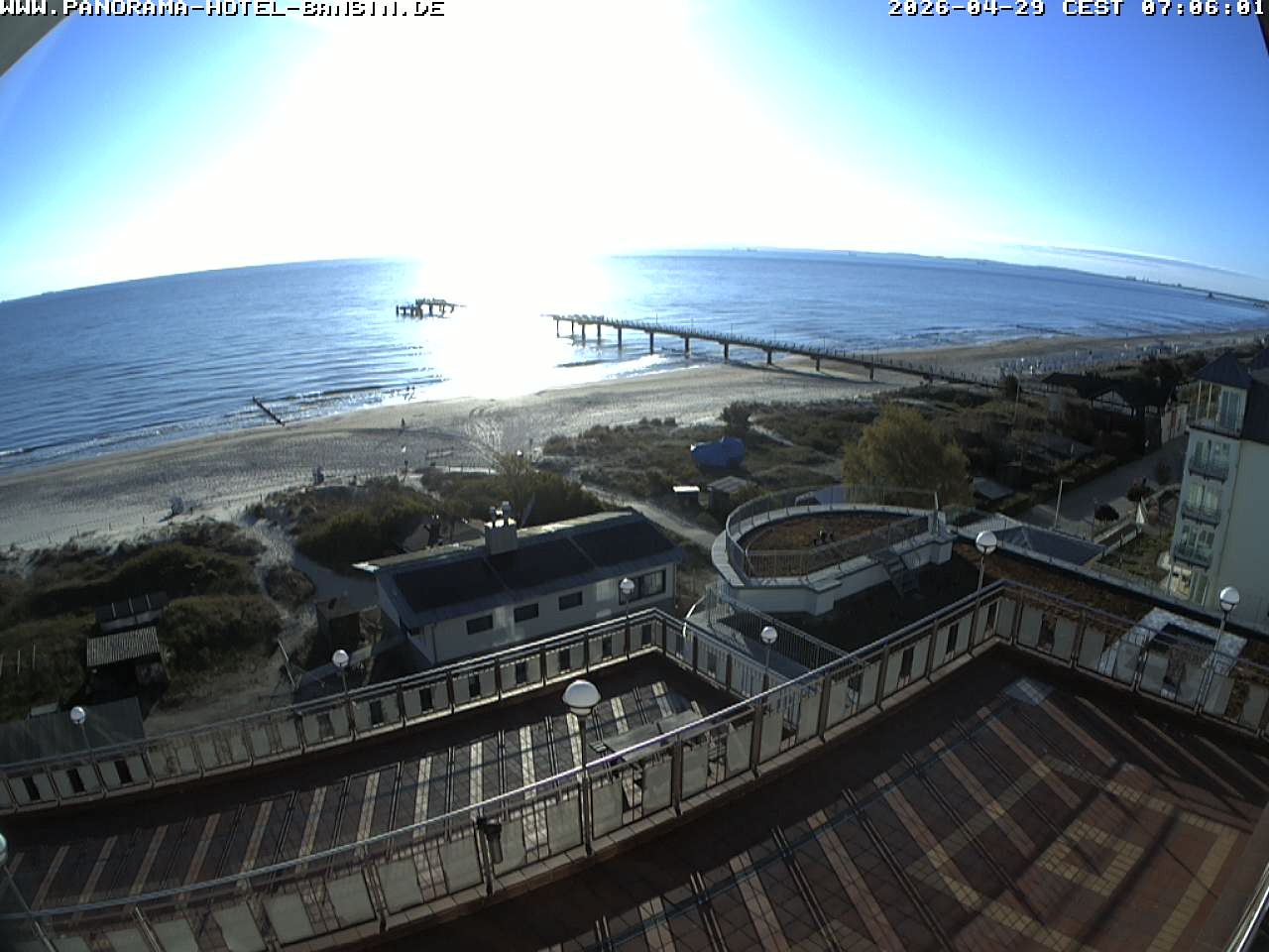 Archiv Foto Webcam Usedom: Ostseeblick an der Seebrücke Bansin