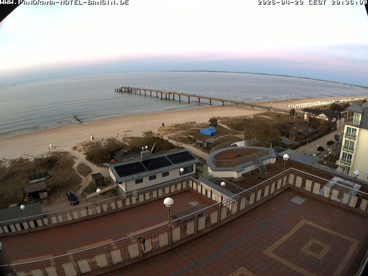 Archiv Foto Webcam Usedom: Ostseeblick an der Seebrücke Bansin