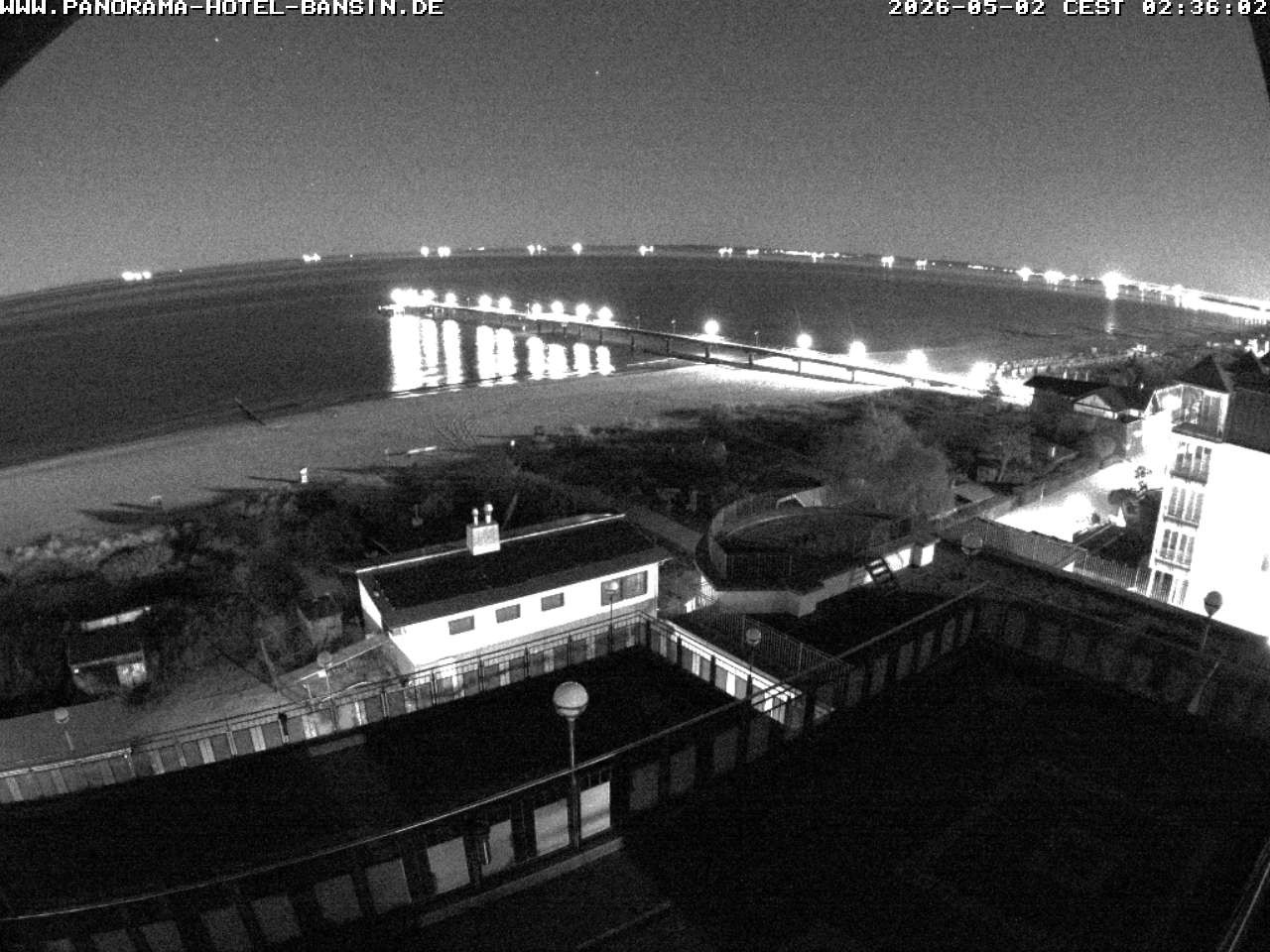 Archiv Foto Webcam Usedom: Ostseeblick an der Seebrücke Bansin