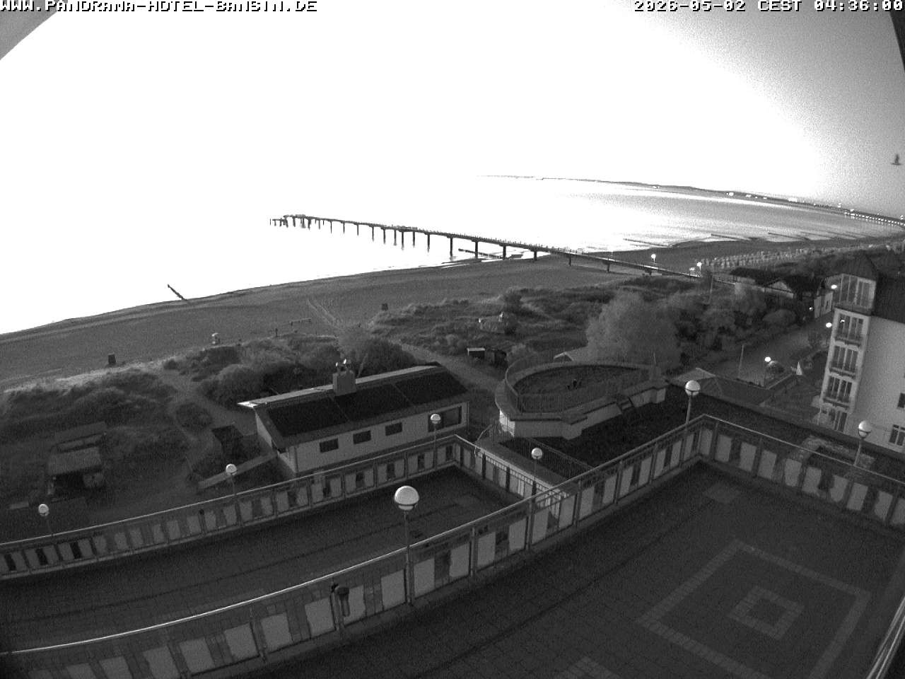 Archiv Foto Webcam Usedom: Ostseeblick an der Seebrücke Bansin