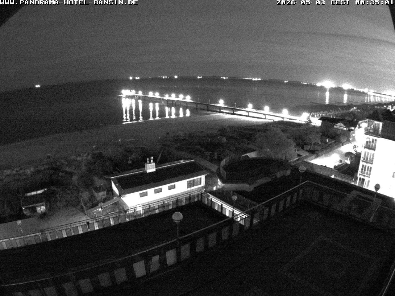 Archived image Webcam Pier Bansin at Baltic Sea - Island of Usedom